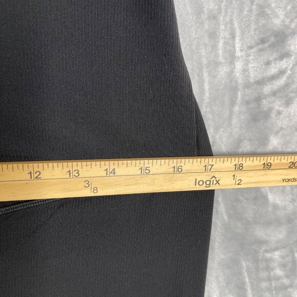 All In Motion Bodysuit Black‎ Womens XL Open Twist Back Ribbed Athleisure - Picture 6 of 9